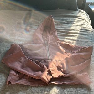 Lululemon scuba half zip size Xs spiced chai